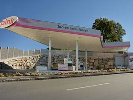 Pink-Tankstelle Oberkappel